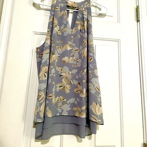 Flowy floral tank